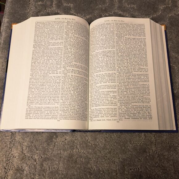 Nave's Topical Bible by Orville J Nave 2002 Hardcover Abridged edition spiritual - Picture 7 of 7